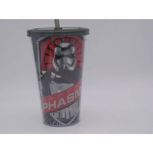 Captain Phasma Reusable Cup With Lid and Straw